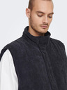 ONLY & SONS Dunkelblaue Herren-Cordweste ONLY & SONS Cash