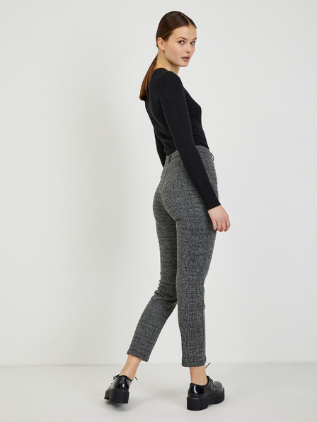 Orsay Graue karierte Damen Kurzhose ORSAY