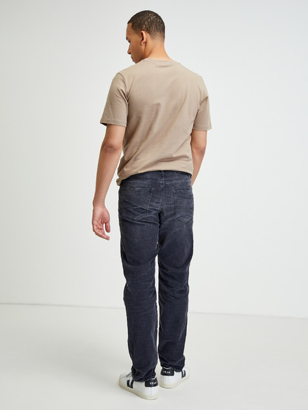 Diesel Dunkelgraue Herren-Cordhosen Diesel Macs