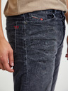 Diesel Dunkelgraue Herren-Cordhosen Diesel Macs