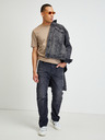 Diesel Dunkelgraue Herren-Cordhosen Diesel Macs