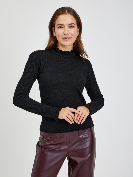 Orsay Schwarzer Damenpullover ORSAY
