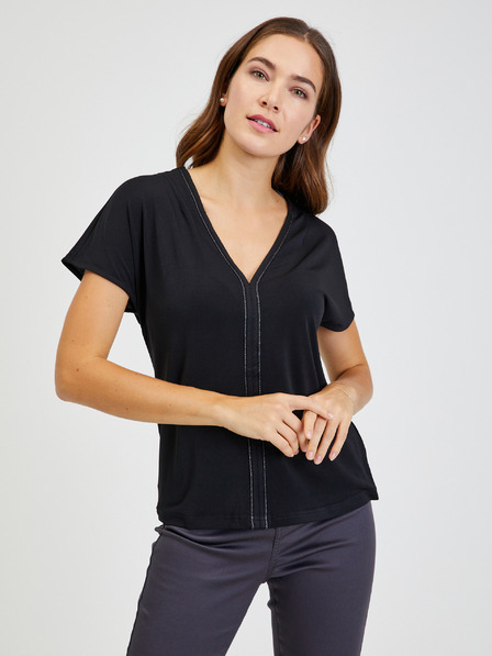 Orsay Schwarzes Damen-T-Shirt ORSAY