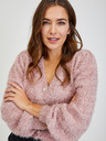 Orsay Rosa Damen Cardigan mit metallischen Fasern ORSAY