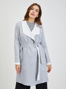 Orsay Hellgrauer Damen Cardigan mit Bindung ORSAY