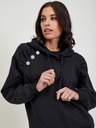 Orsay Schwarzer Damen-Kapuzenpullover ORSAY