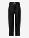 Jacqueline de Yong Schwarze Damen-Lederhose JDY Rex