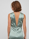 Vila Grünes Maxikleid aus Satin für Damen VILA Sittas