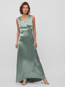 Vila Grünes Maxikleid aus Satin für Damen VILA Sittas