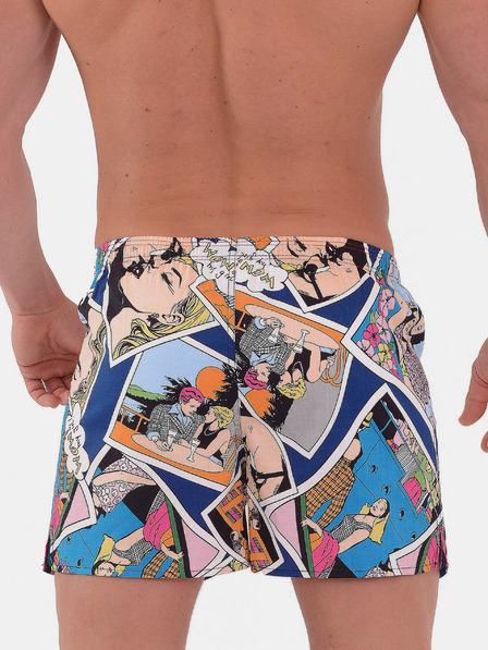 Emes Emes Herren-Comic-Shorts