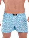 Emes Blaue Herren Emes Snowflake Shorts