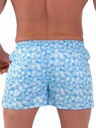 Emes Blaue Herren Emes Snowflake Shorts