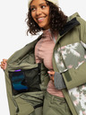 Roxy Khaki Damen Roxy Stated Winter gemusterte Jacke