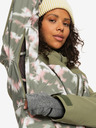 Roxy Khaki Damen Roxy Stated Winter gemusterte Jacke