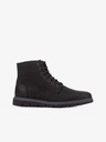 Geox Schwarze Herren-Knöchel-Lederstiefel Geox Ghiacciaio