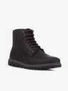 Geox Schwarze Herren-Knöchel-Lederstiefel Geox Ghiacciaio