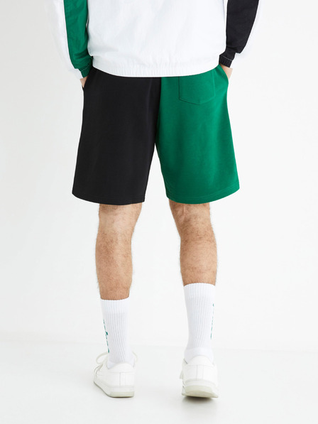 Celio Schwarz-grüne Herren-Sweatpants Celio Prince