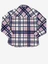 ONLY Blau und rosa karierte Jacke für Mädchen ONLY Lou