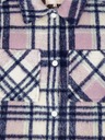 ONLY Blau und rosa karierte Jacke für Mädchen ONLY Lou