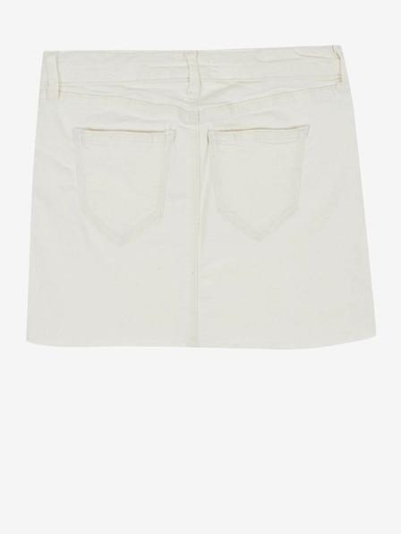 ONLY Cremefarbener Jeansrock für Mädchen ONLY Amazing