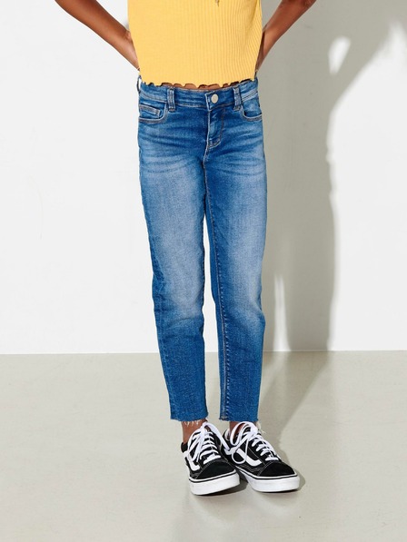 ONLY Blaue Mädchen-Jeans mit gerader Passform ONLY Emily