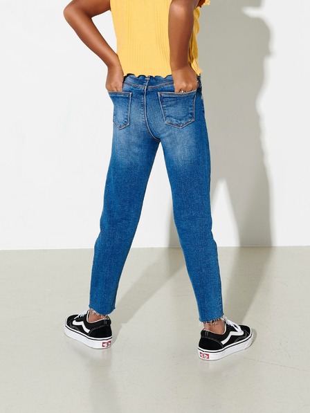 ONLY Blaue Mädchen-Jeans mit gerader Passform ONLY Emily