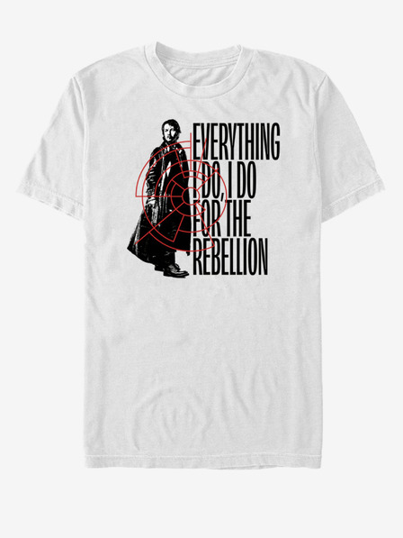 ZOOT.Fan Star Wars Cassian Andor Everything I Do, I Do For The Rebellion T-Shirt