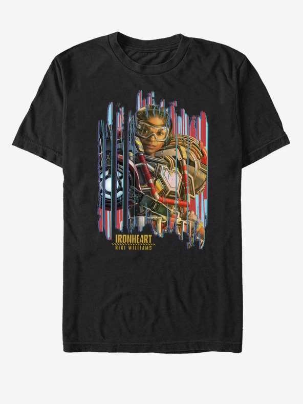 ZOOT.Fan Marvel Iron Heart Black Panther: Wakanda nechť žije T-Shirt