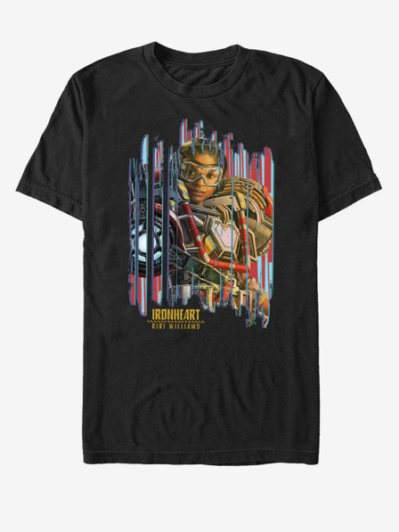 ZOOT.Fan Marvel Iron Heart Black Panther: Wakanda nechť žije T-Shirt