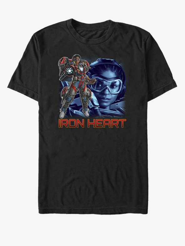 ZOOT.Fan Marvel Iron Heart Black Panther: Wakanda nechť žije T-Shirt