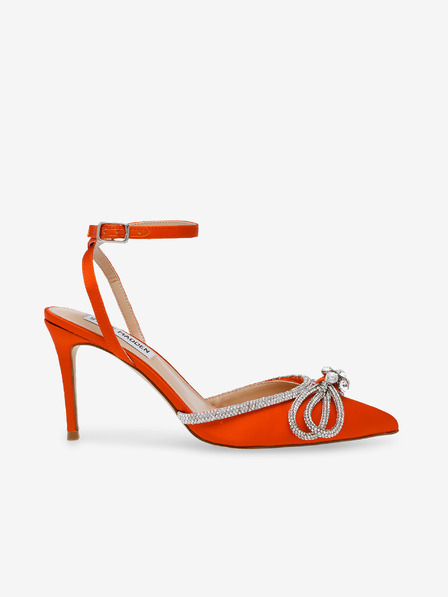 Steve Madden Orangefarbene Steve Madden Damen-Satin-Pumps