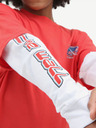 Vans Weißes und rotes Kinder-T-Shirt VANS