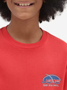Vans Weißes und rotes Kinder-T-Shirt VANS