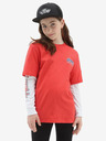 Vans Weißes und rotes Kinder-T-Shirt VANS