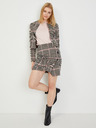 Orsay Rosa-schwarze gemusterte Damenjacke ORSAY