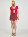 Orsay Roter gemusterter Damenrock/shorts ORSAY