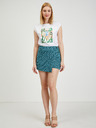 Orsay Petrol gemusterter Damen Rock/Shorts ORSAY