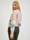 Orsay Blau-rosa gestreifter Damenpullover ORSAY