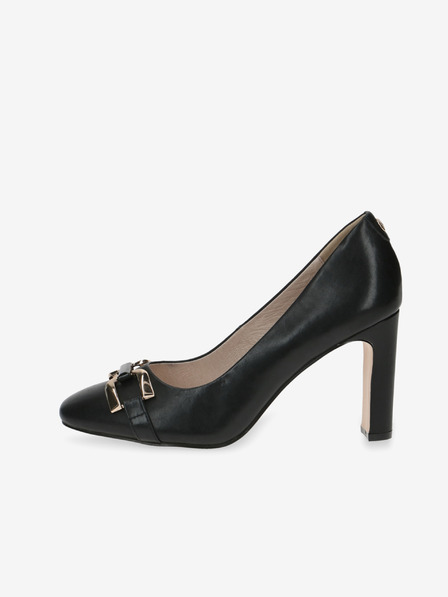 Caprice Schwarze Damen-Lederpumps von Caprice