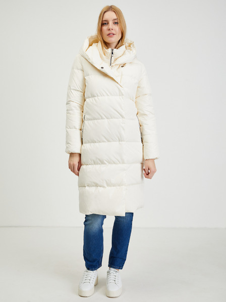 Orsay Cremefarbener  Damen Daunen-Wintersteppmantel ORSAY