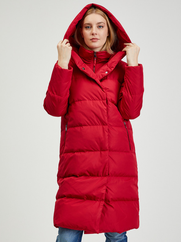 Orsay Roter Damen-Daunenjacke ORSAY