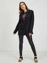 Tom Tailor Denim Schwarze, locker sitzende Jacke für Frauen Tom Tailor Denim