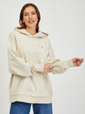 Vans Cremefarbene Damen Oversize Hoodie VANS