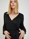 Orsay Schwarzes Damen-Pullover-Kleid ORSAY