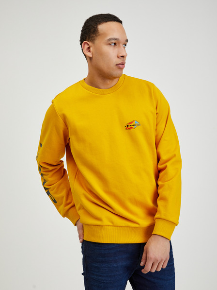 Diesel Diesel Girk Herren Sweatshirt gelb