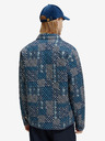Scotch & Soda Blaue Scotch & Soda Herren Stepphemdjacke mit Muster