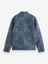 Scotch & Soda Blaue Scotch & Soda Herren Stepphemdjacke mit Muster