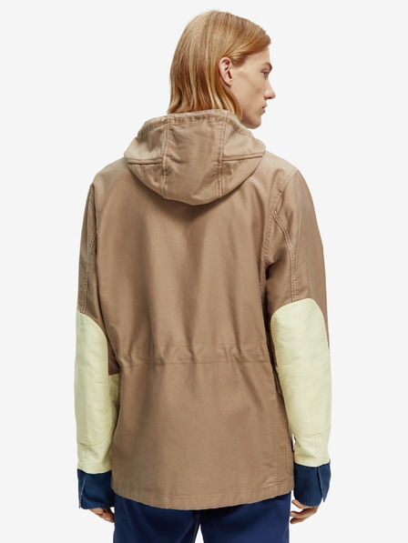 Scotch & Soda Hellbrauner Herren-Parka mit Kapuze von Scotch & Soda