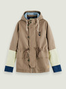 Scotch & Soda Hellbrauner Herren-Parka mit Kapuze von Scotch & Soda