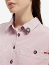 Scotch & Soda Hellrosa Damen-Denimjacke Scotch & Soda